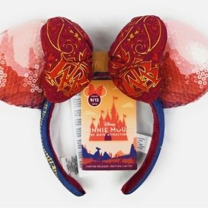Disney Minnie Mouse The Main Attraction Big Thunder Mountain Ear Headband  9/12